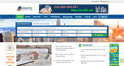 Desktop Screenshot of batdongsan3mien.com